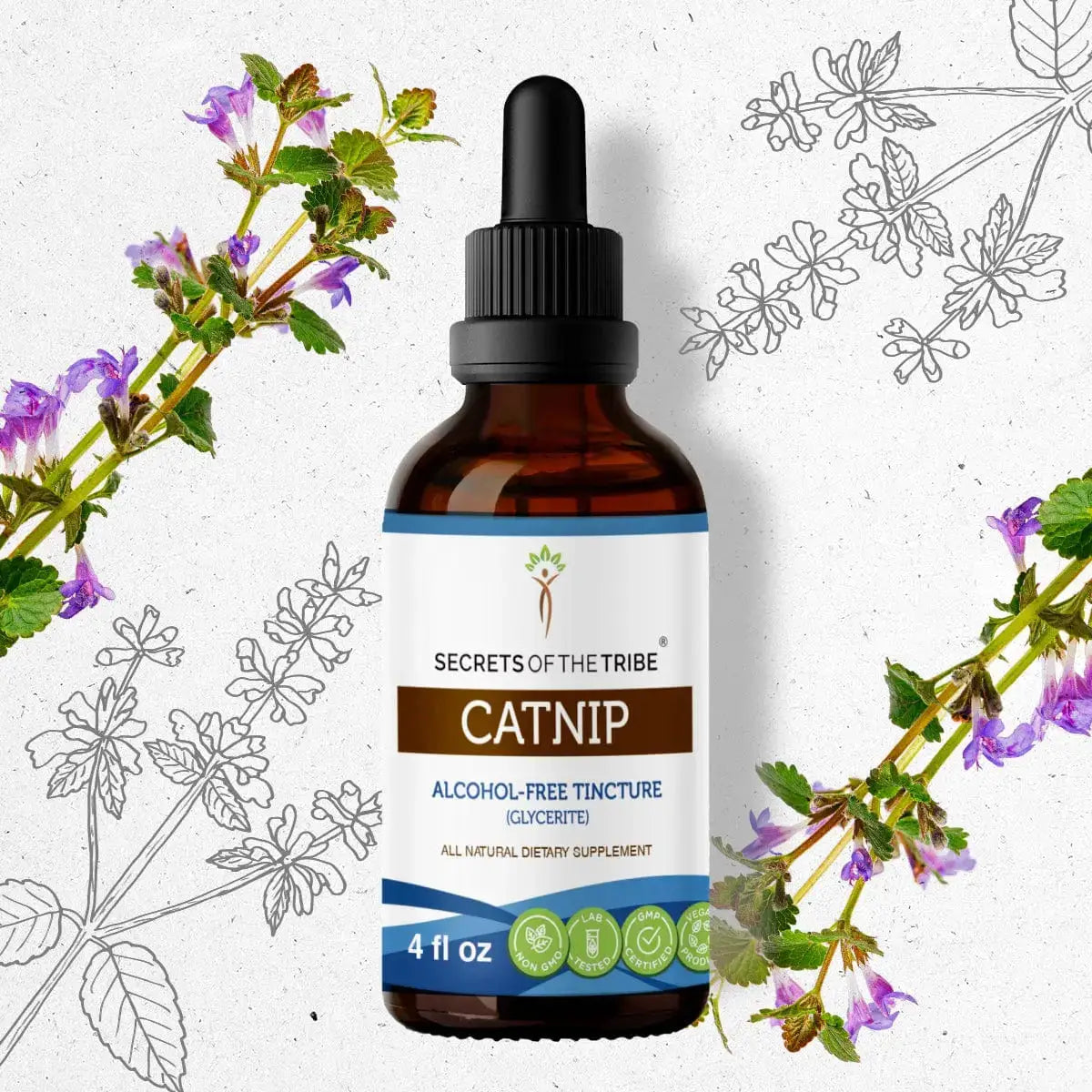 Catnip Tincture - Secrets Of The Tribe