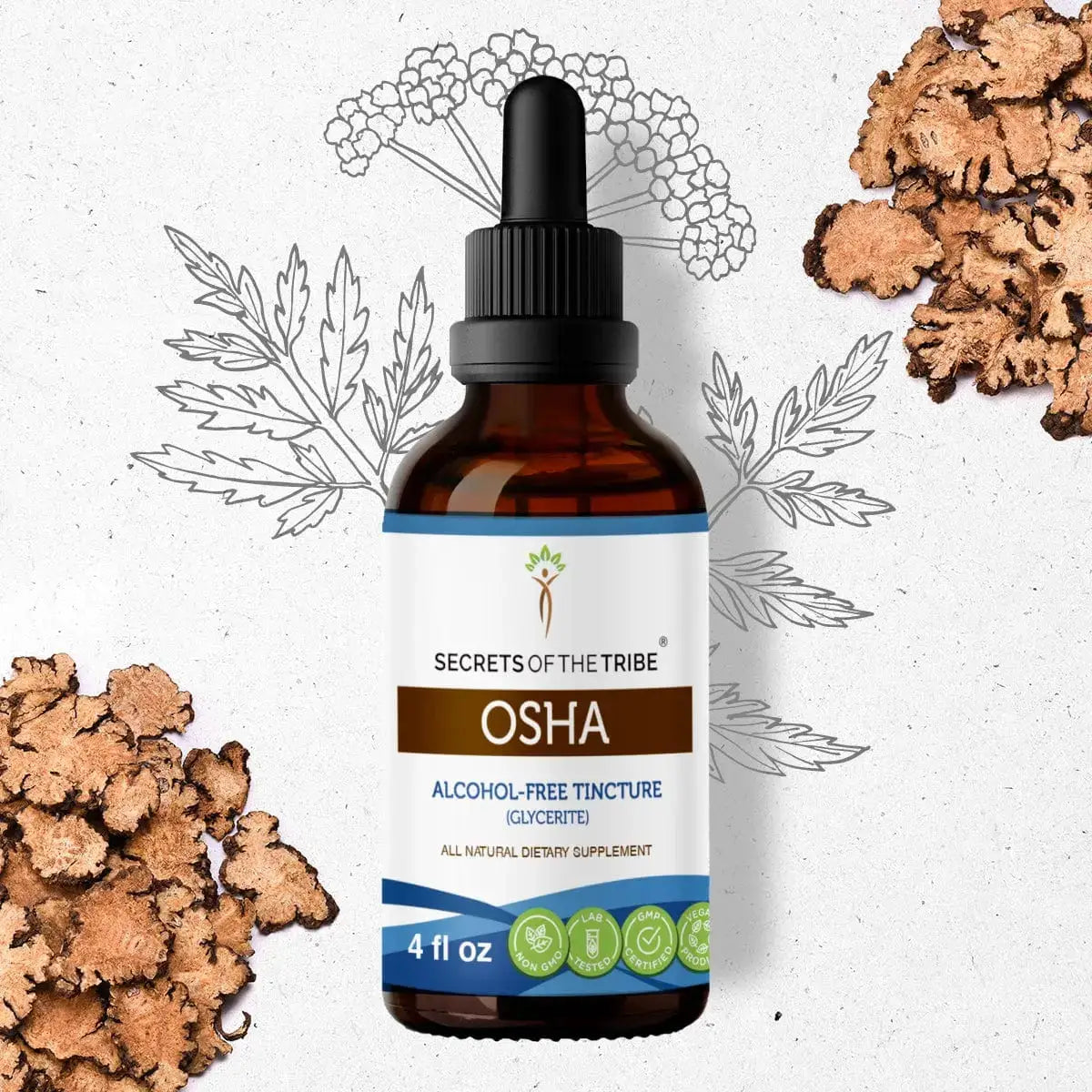 Osha Tincture - Secrets Of The Tribe