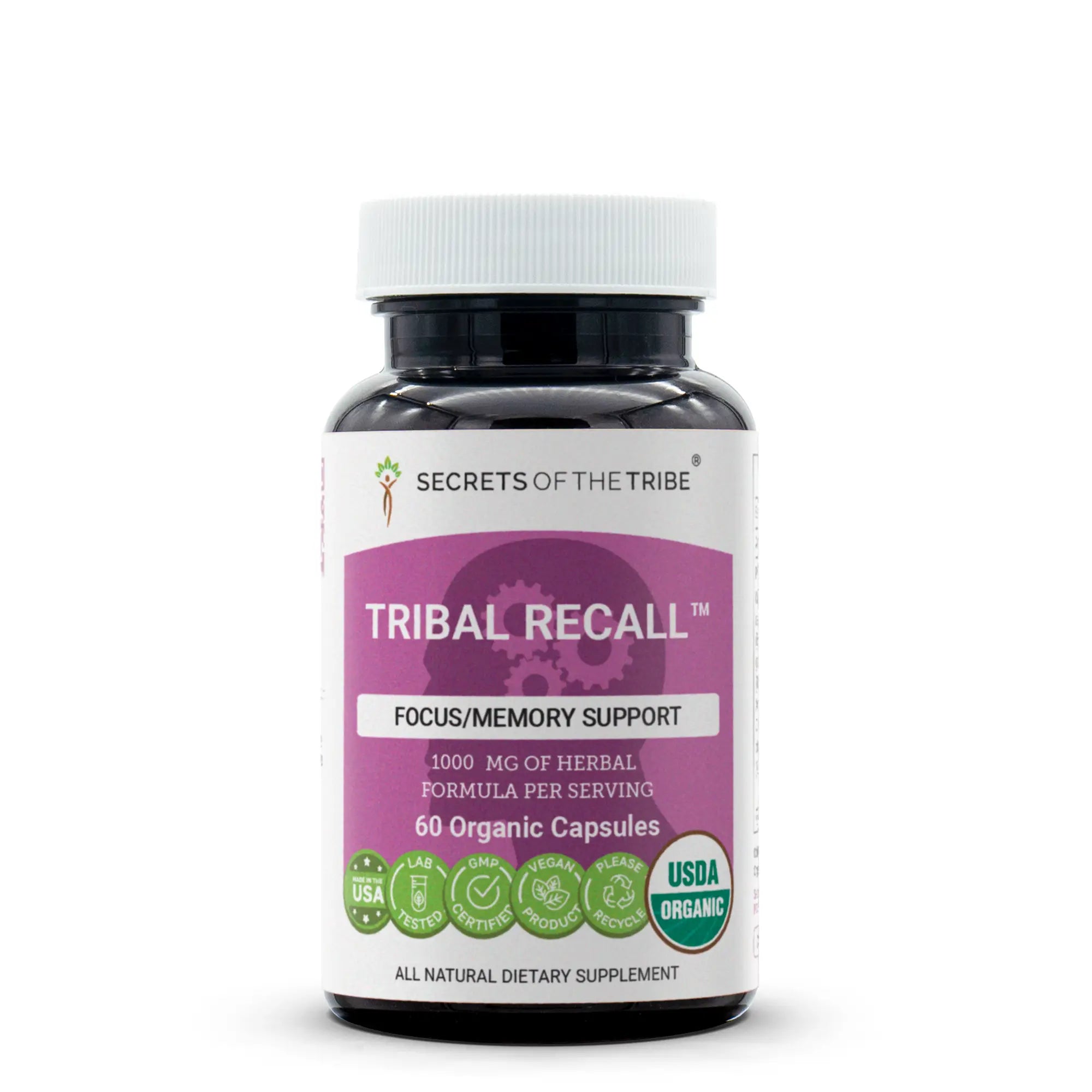 Tribal Recall Capsules. Memory Support Secrets Of The Tribe Blend Secrets Of The Tribe