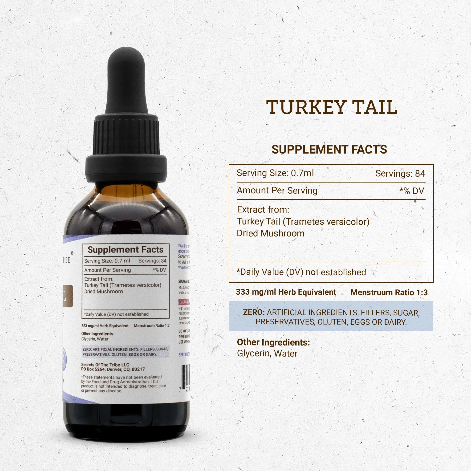 Buy Turkey Tail Tincture online - Secrets Of The Tribe
