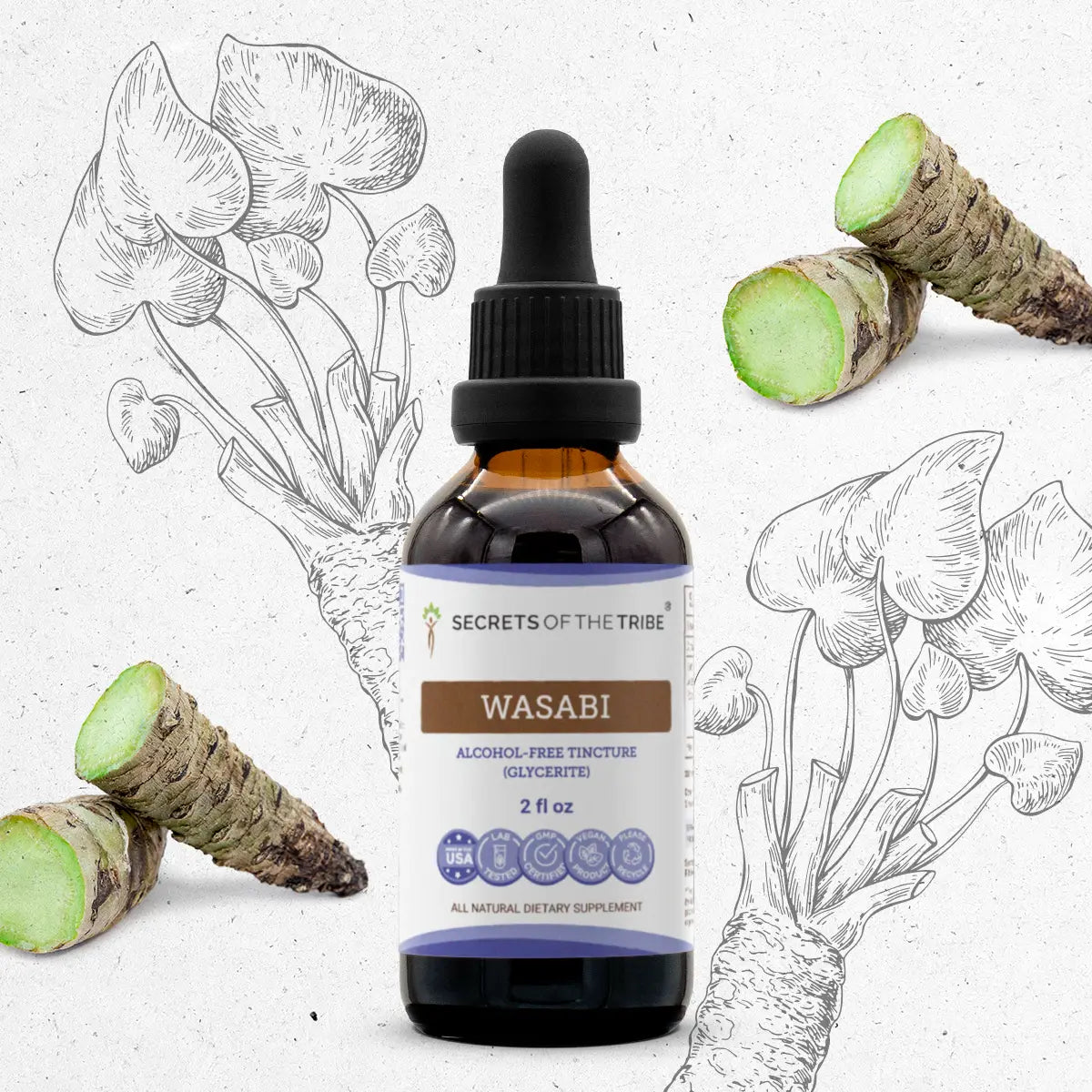 Buy Wasabi Tincture online - Secrets Of The Tribe