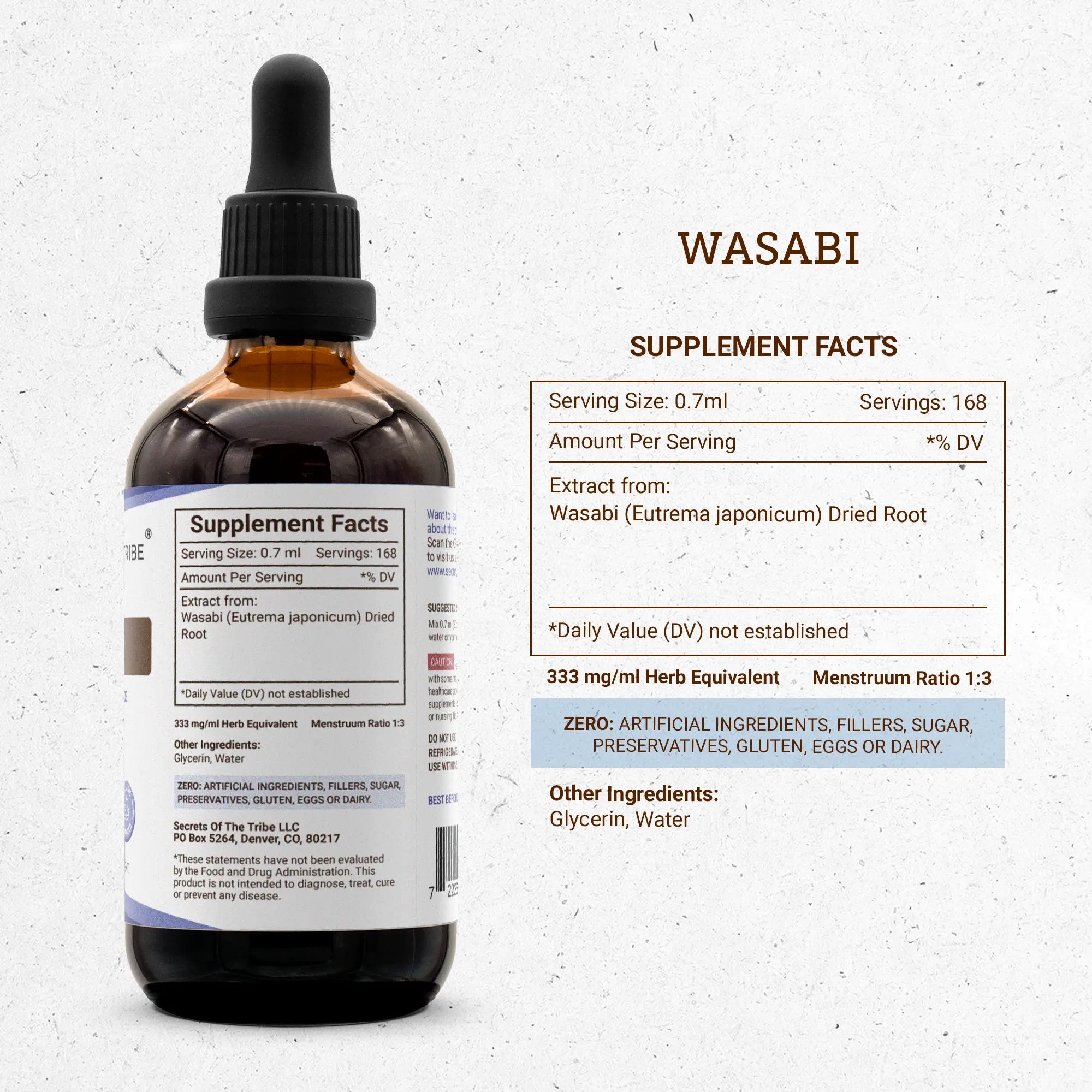 Buy Wasabi Tincture online - Secrets Of The Tribe