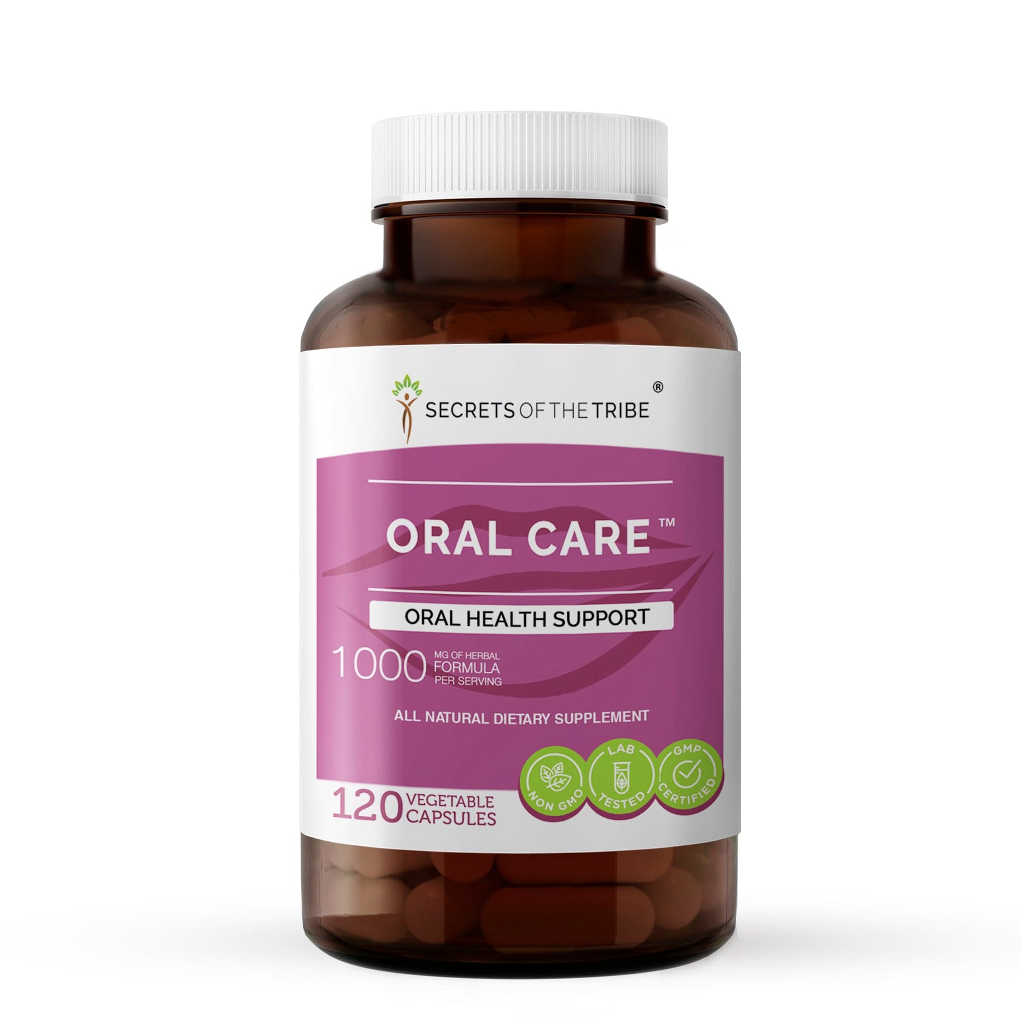 Oral Care Capsules. Oral Health Support Secrets Of The Tribe Blend Secrets Of The Tribe