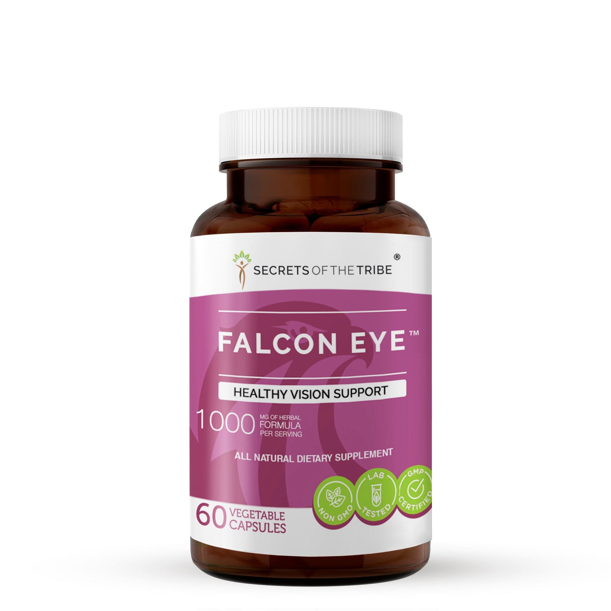 Falcon Eye Capsules. Healthy Vision Support Secrets Of The Tribe Blend Secrets Of The Tribe