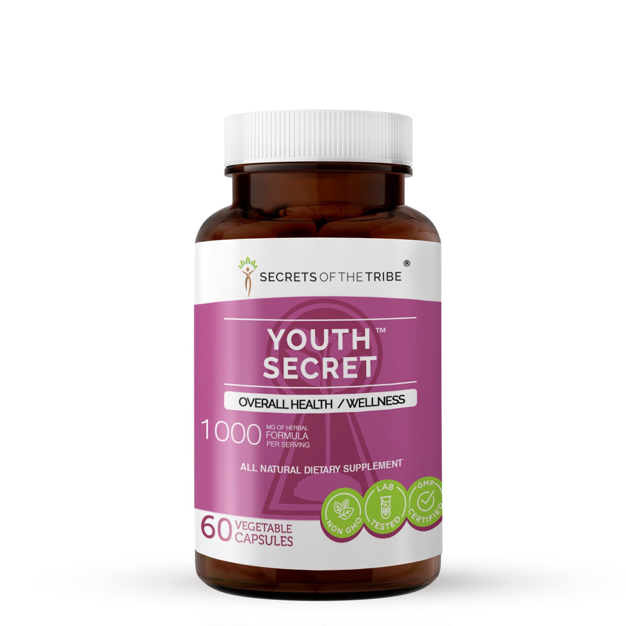 Youth Secret Capsules. Overall Health /Wellness Secrets Of The Tribe Blend Secrets Of The Tribe