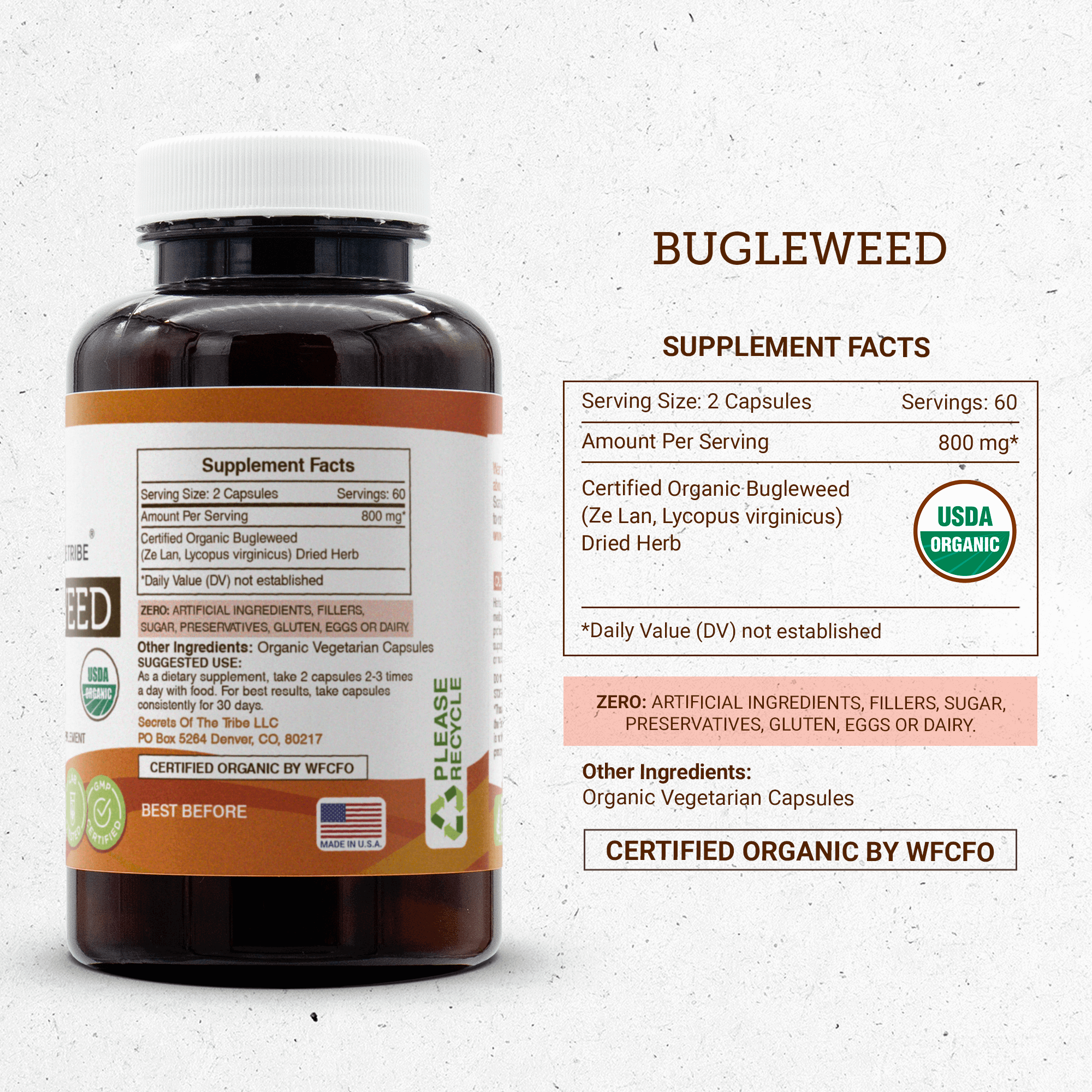 Bugleweed Capsules Secrets Of The Tribe Capsules Secrets Of The Tribe