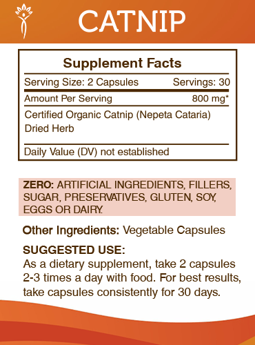Catnip Capsules Secrets Of The Tribe Capsules Secrets Of The Tribe