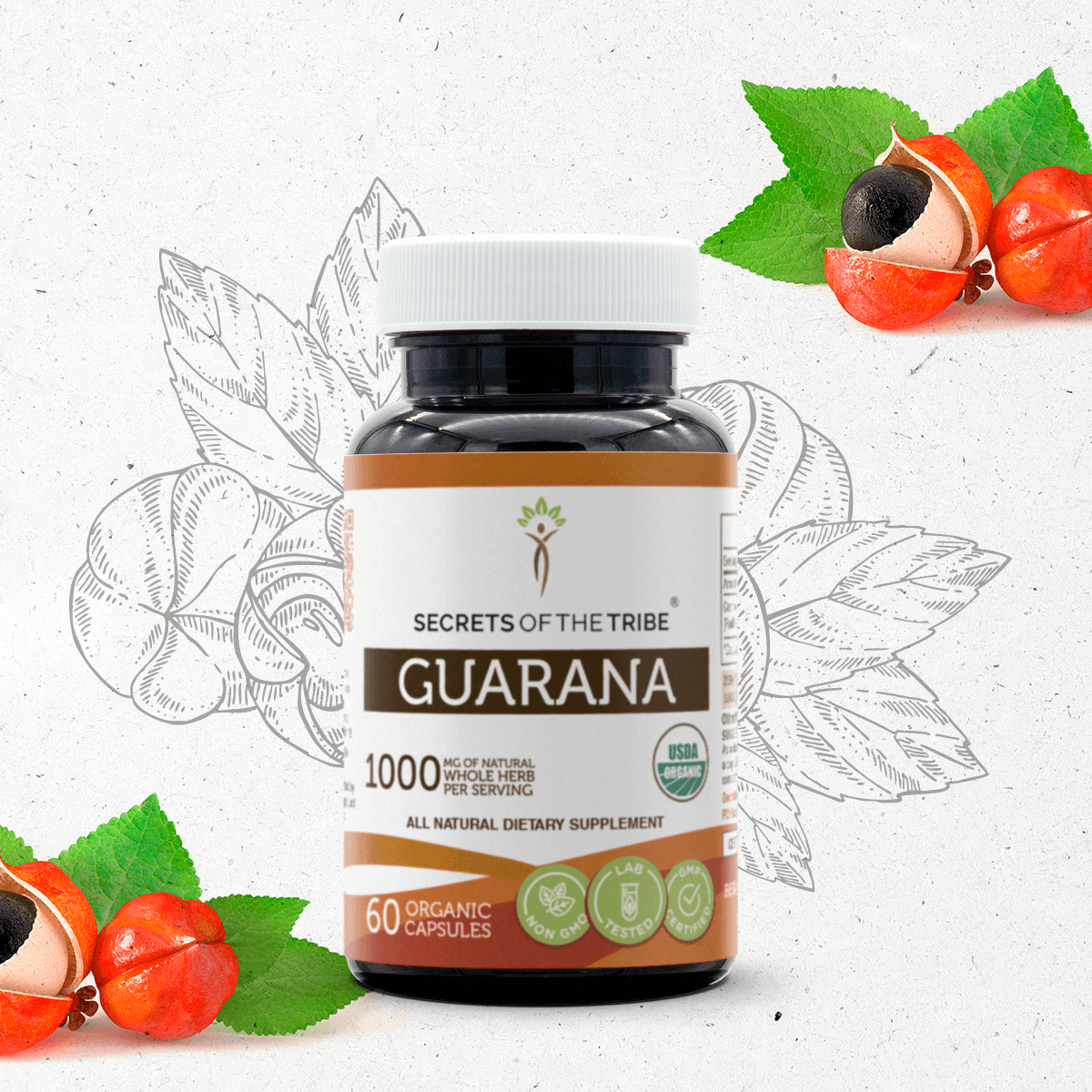 Guarana Capsules Secrets Of The Tribe Capsules Secrets Of The Tribe