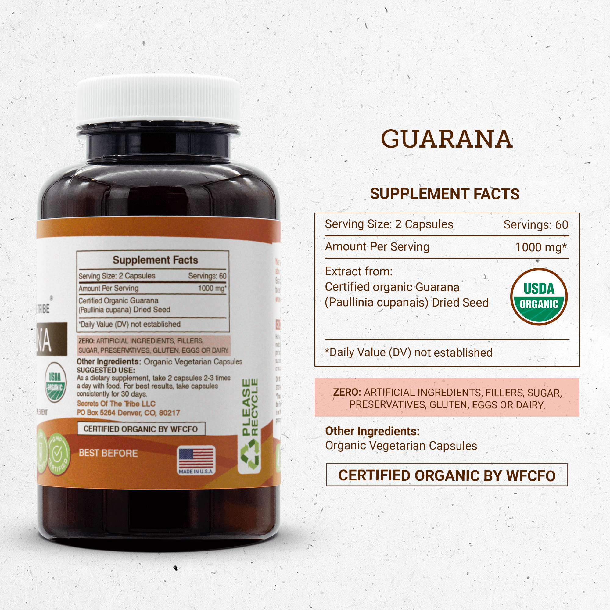Guarana Capsules Secrets Of The Tribe Capsules Secrets Of The Tribe
