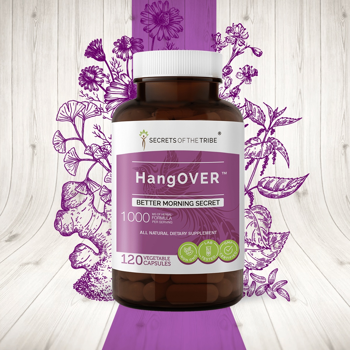 HangOVER Capsules. Better Morning Secret Secrets Of The Tribe Blend Secrets Of The Tribe