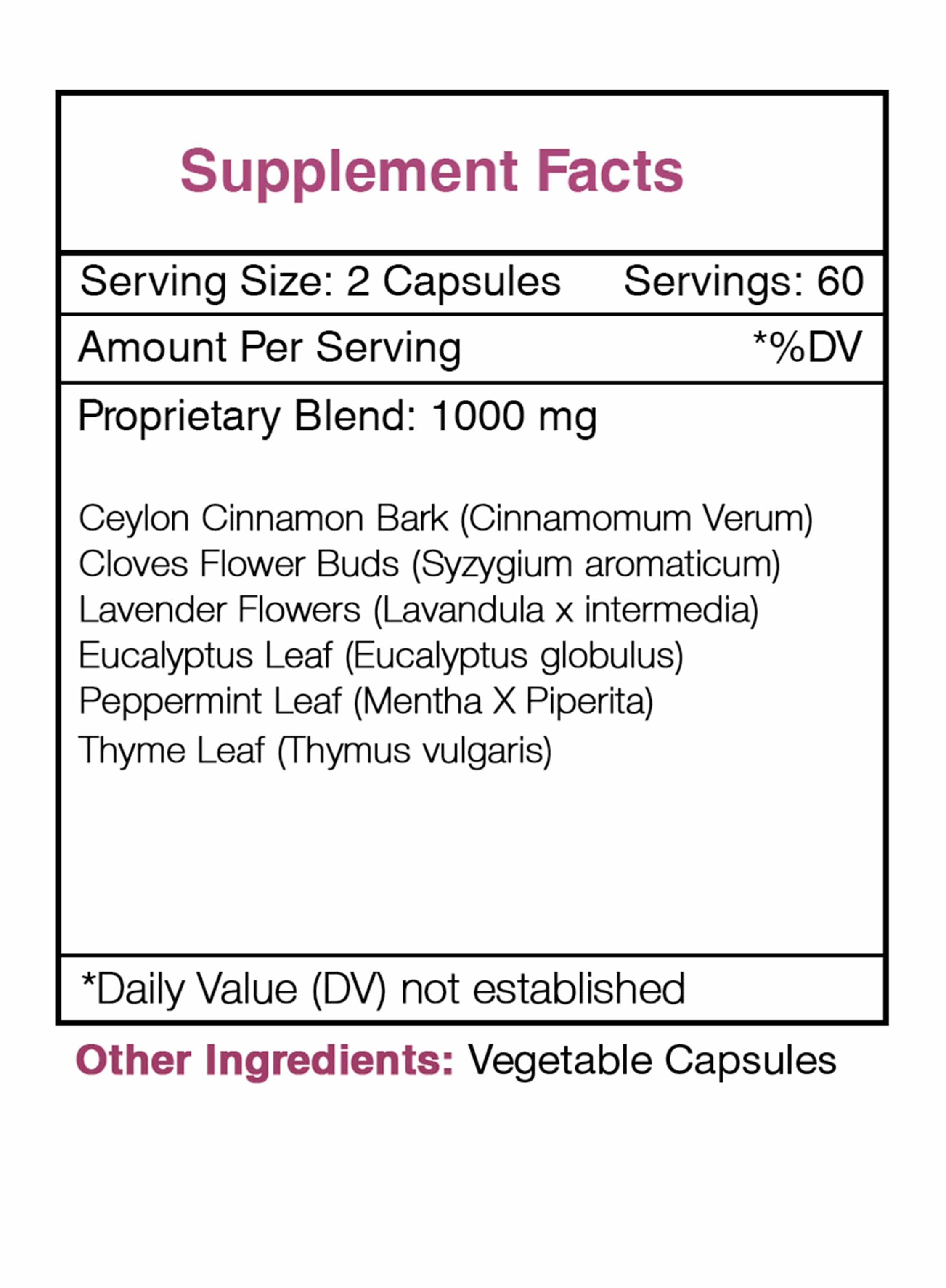 Oral Care Capsules. Oral Health Support Secrets Of The Tribe Blend Secrets Of The Tribe