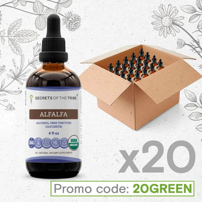 Alfalfa Tincture Bundle 20 Secrets Of The Tribe Tincture Secrets Of The Tribe 