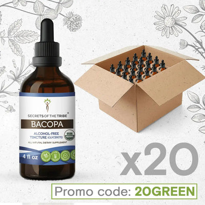 Bacopa Tincture Bundle 20 Secrets Of The Tribe Tincture Secrets Of The Tribe 