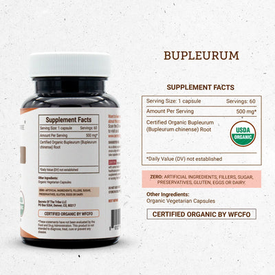 Buy Bupleurum Capsules online - Secrets Of The Tribe