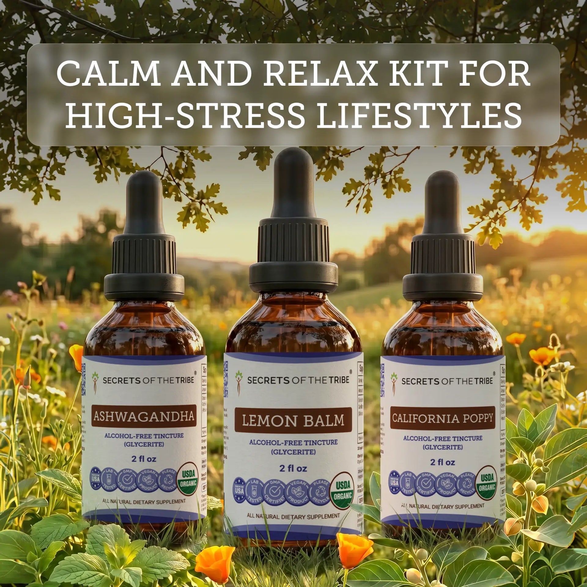 Calm and Relax Kit for High-Stress Days – Secrets Of The Tribe