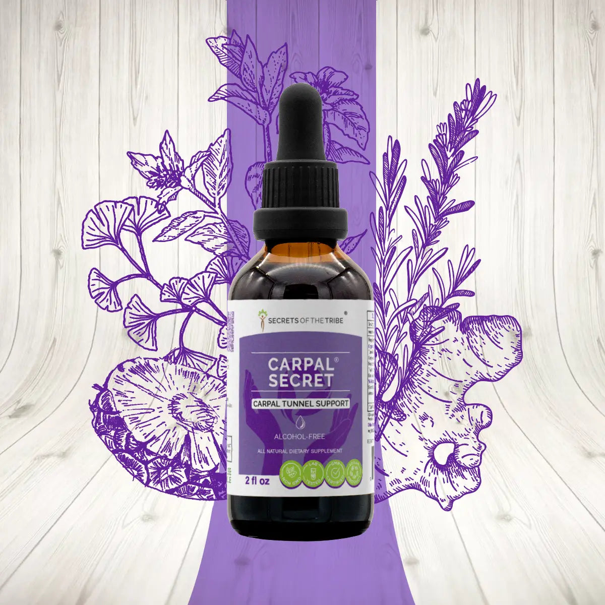Buy Carpal Secret - Carpal Tunnel Support online - Secrets Of The Tribe 