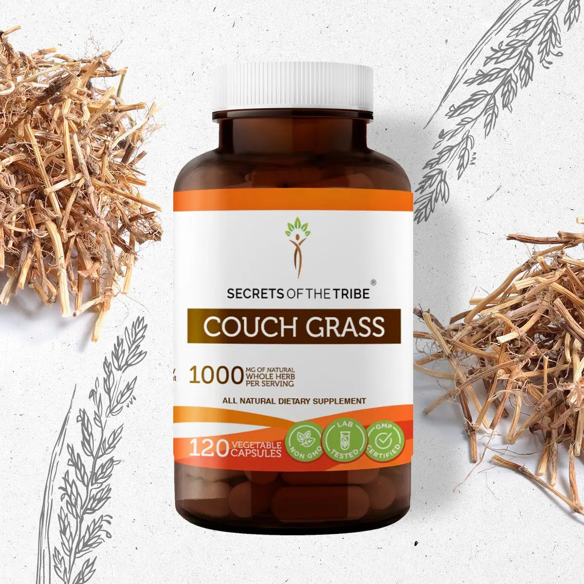 Buy Couch Grass Capsules online - Secrets Of The Tribe 