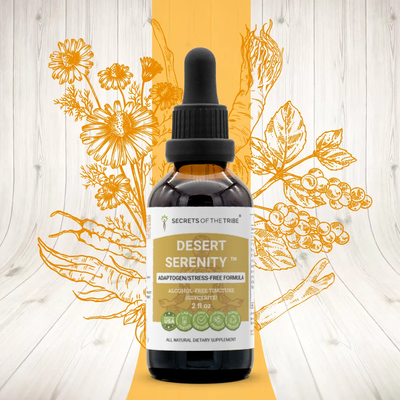 Desert Serenity - Adaptogen/Stress-free Formula Secrets Of The Tribe Blend Secrets Of The Tribe
