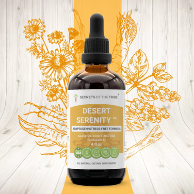 Desert Serenity - Adaptogen/Stress-free Formula Secrets Of The Tribe Blend Secrets Of The Tribe
