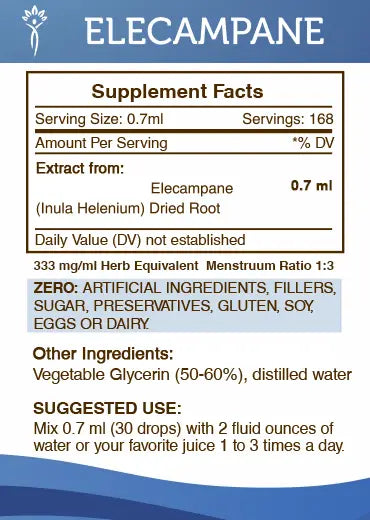 Buy Elecampane Tincture online - Secrets Of The Tribe