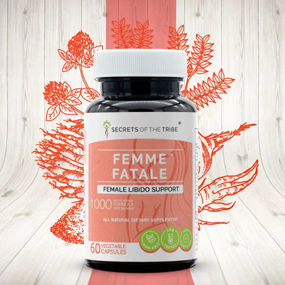 Buy Femme Fatale Capsules - Female Libido Support online - Secrets Of The Tribe