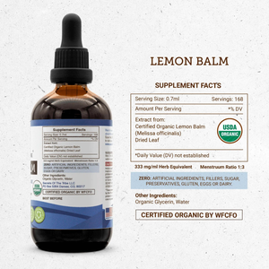 Secrets Of The Tribe Lemon Balm Tincture buy online 