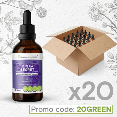 Migra Secret. Headache / Migraine Support Bundle 20 Secrets Of The Tribe Blend Secrets Of The Tribe 