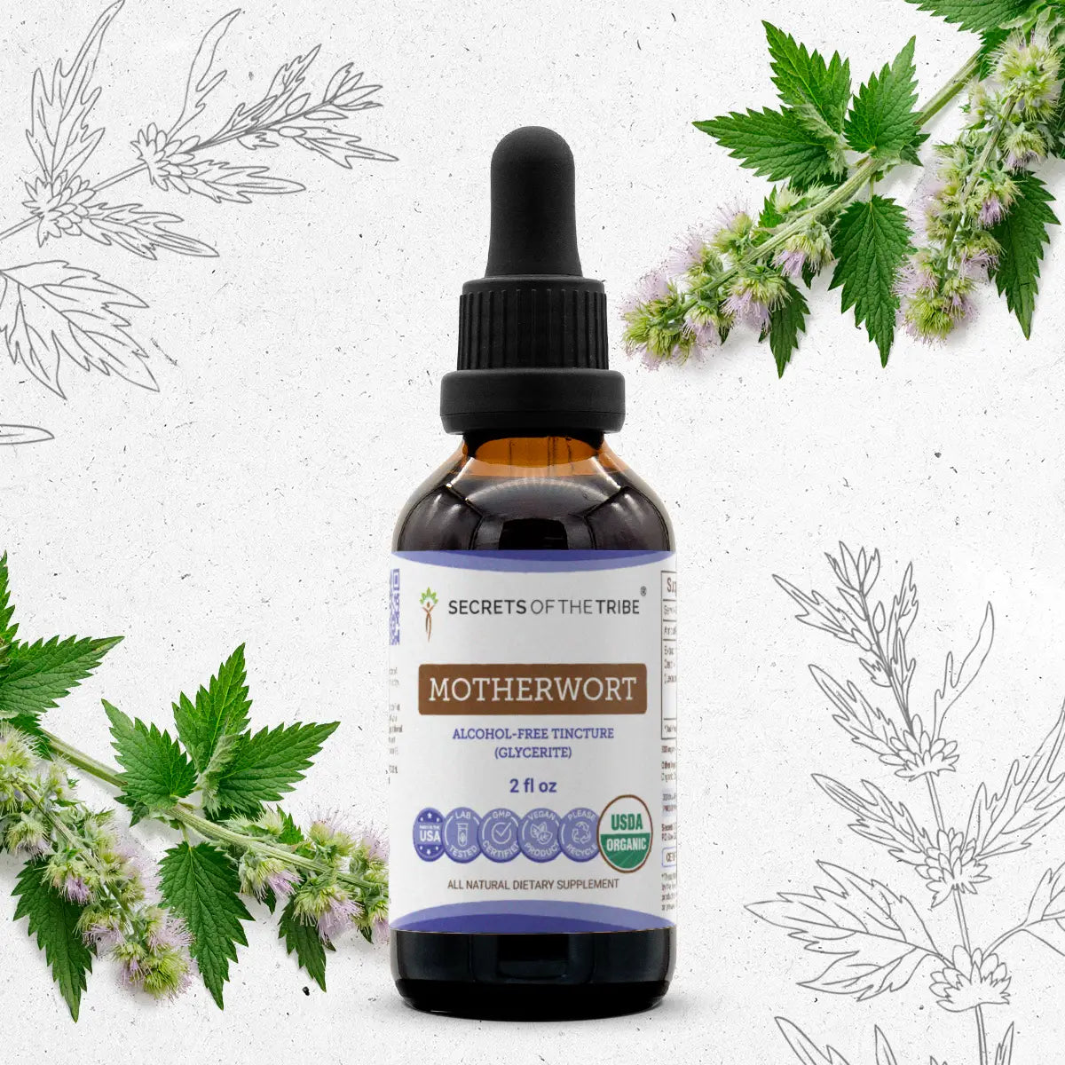 Buy Motherwort Tincture online - Secrets Of The Tribe
