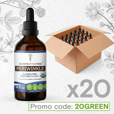 Periwinkle Tincture Bundle 20 Secrets Of The Tribe Tincture Secrets Of The Tribe 