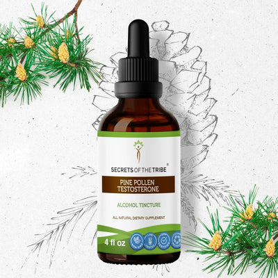 Pine Pollen Testosterone Tincture - Secrets Of The Tribe 
