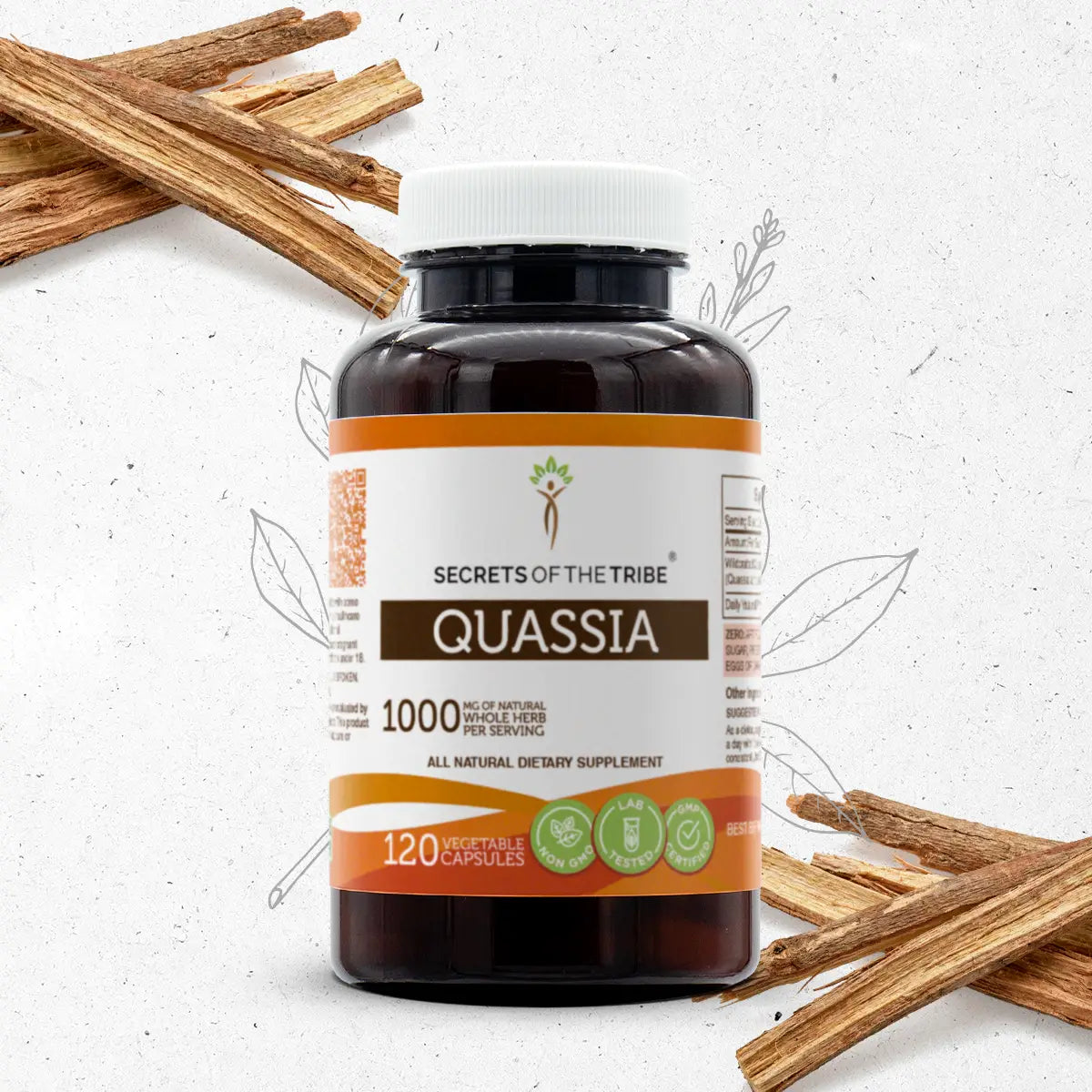 Buy Quassia Capsules online - Secrets Of The Tribe