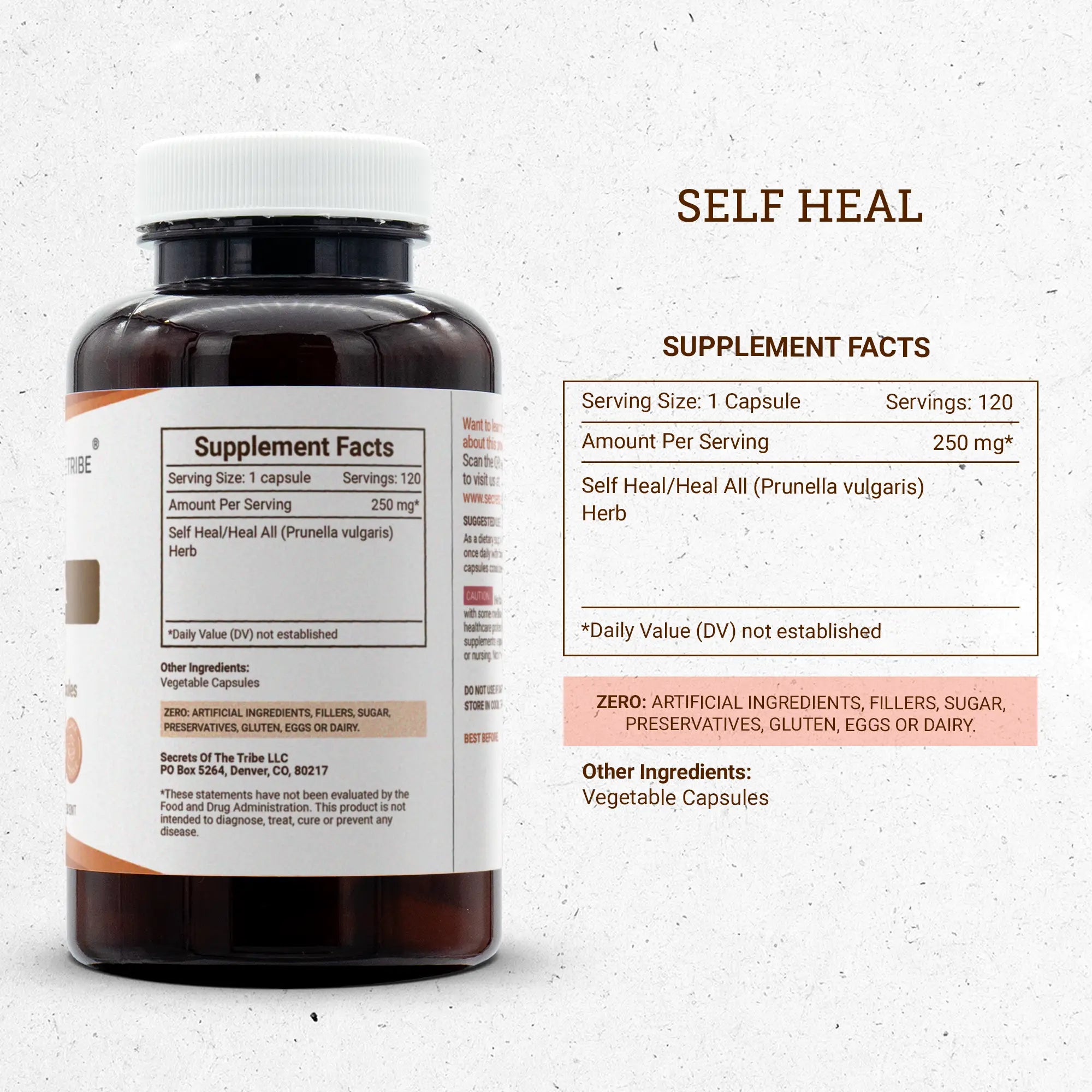 Buy Self Heal Capsules online - Secrets Of The Tribe