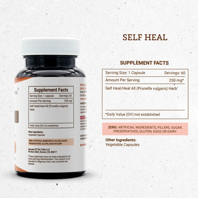 Buy Self Heal Capsules online - Secrets Of The Tribe