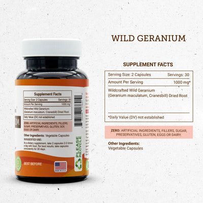 Buy Wild Geranium Capsules online