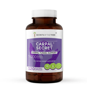 Secrets Of The Tribe Carpal Secret Capsules. Carpal Tunnel Support buy online 