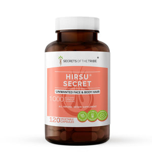 Secrets Of The Tribe Hirsu Secret Capsules. Unwanted Face & Body Hair buy online 