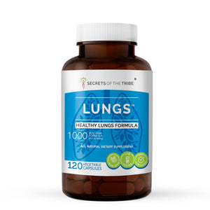 Secrets Of The Tribe Lungs Capsules. Healthy Lungs Formula buy online 