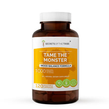 Load image into Gallery viewer, Secrets Of The Tribe Tame the Monster Capsules. Mood Balance Formula buy online 