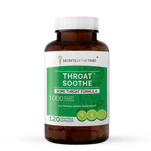 Secrets Of The Tribe Throat Soothe Capsules. Sore Throat Formula buy online 