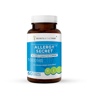 Secrets Of The Tribe Allergy Secret Capsules. Allergy/Congestion Support buy online 