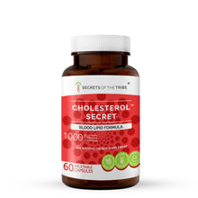 Load image into Gallery viewer, Secrets Of The Tribe Cholesterol Secret Capsules. Blood Lipid Formula buy online 