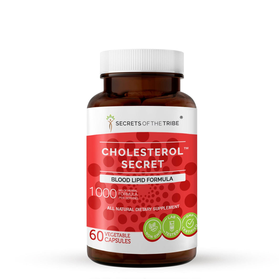 Secrets Of The Tribe Cholesterol Secret Capsules. Blood Lipid Formula buy online 