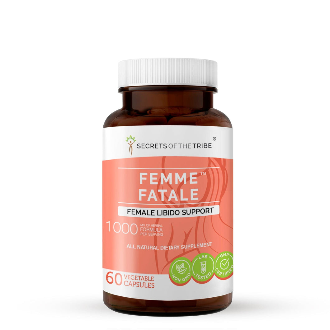 Secrets Of The Tribe Femme Fatale Capsules. Female Libido Support buy online 