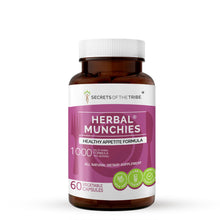 Load image into Gallery viewer, Secrets Of The Tribe Herbal Munchies Capsules. Healthy Appetite Formula buy online 