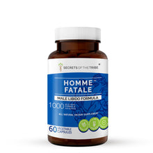Load image into Gallery viewer, Secrets Of The Tribe Homme Fatale Capsules. Male Libido Formula buy online 