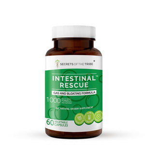 Secrets Of The Tribe Intestinal Rescue Capsules. Gas and Bloating Formula buy online 