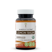 Load image into Gallery viewer, Secrets Of The Tribe Lemon Balm Capsules buy online 
