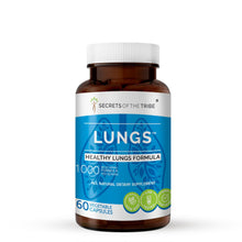 Load image into Gallery viewer, Secrets Of The Tribe Lungs Capsules. Healthy Lungs Formula buy online 