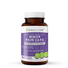 Load image into Gallery viewer, Secrets Of The Tribe Minor Pain Care Capsules. Musculoskeletal Pain Formula buy online 