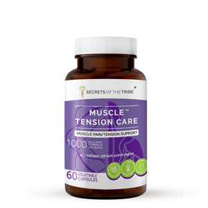 Secrets Of The Tribe Muscle Tension Care Capsules.  Muscle Pain /Tension Support buy online 